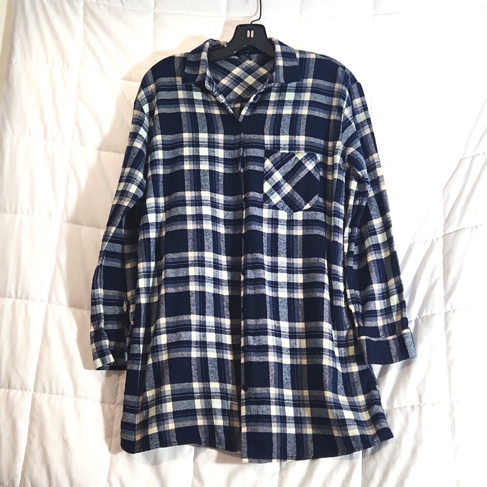 #TIMING WOMEN'S PLAID BOTTON DOWN SHIRT SIZE SMALL  #19